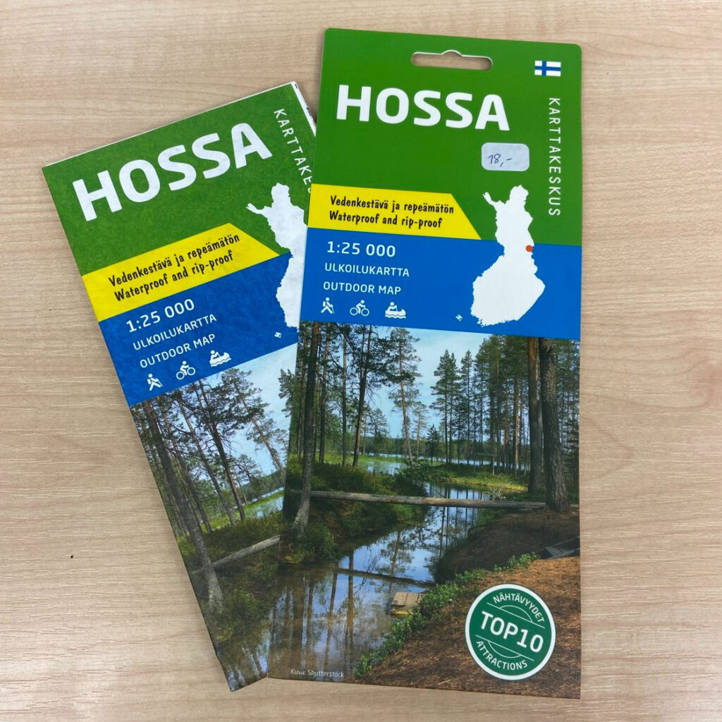 Hossa ulkoilukartta suomussalmen verkkokauppa