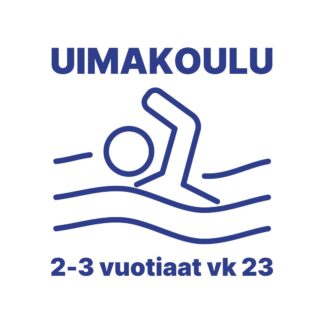 Uimakoulu 2-3 -vuotiaat ja vanhemmat 5.-9.6. klo 9.30-10.30 (380011)