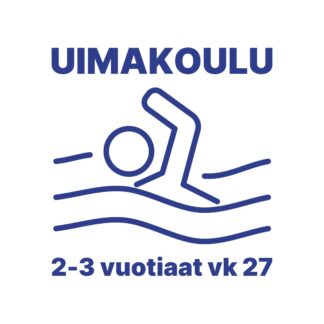 Uimakoulu 2-3 -vuotiaat ja vanhemmat 3.-7.7. klo 9.30-10.30 (380015)