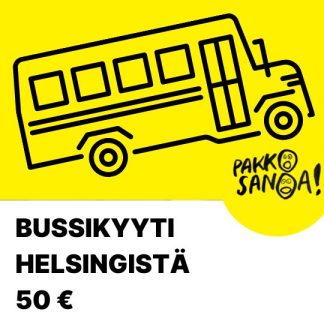 Pakko sanoa - bussikyyti Helsingistä (310039)