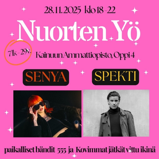 Nuorten yö kajaanissa