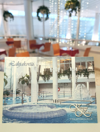 Kylpylän lahjakortti