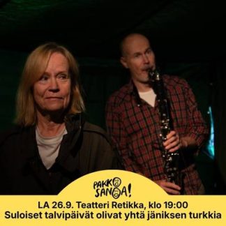 Kaija Pakarinen ja Tapani Rinne: Suloiset talvipäivät olivat yhtä jäniksen turkkia